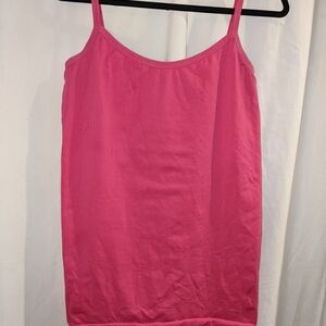 Eye Candy Vibrant Hot Pink Camisole Top Size 2X